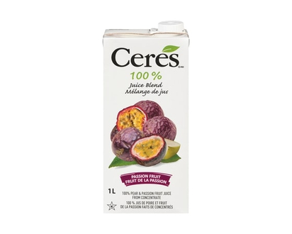 Ceres Kosher Passion Fruit Juice - 1.0 L