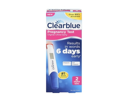 Clearblue Digital Pregnancy Test Ultra Early, 2 Digital Tests - 2.0 EA