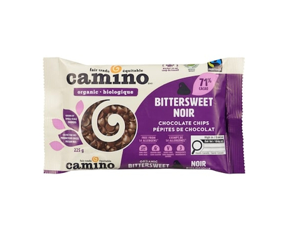 Cocoa Camino Bitter Sweet Chocolate Chip - 225.0 G