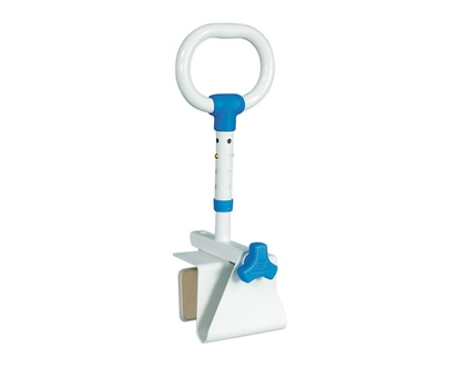 Aquasense Barres d’appui de sécurité à ajustements multiples pour baignoire avec structure en acier, blanc - 1 EA