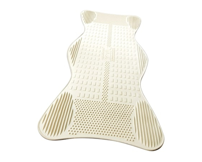 Aquasense Tapis de baignoire antidérapant avec zones de massage revigorantes, grand - 1 EA