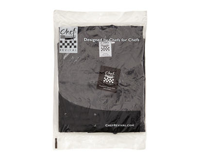 Chef Coat, Black Large - 1.0 EA