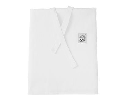 4 Way Mid Length Apron, White - 1.0 EA
