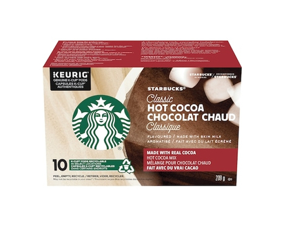 Starbucks Chocolat Chaud Classique K-Cup Capsules - 10.0 EA