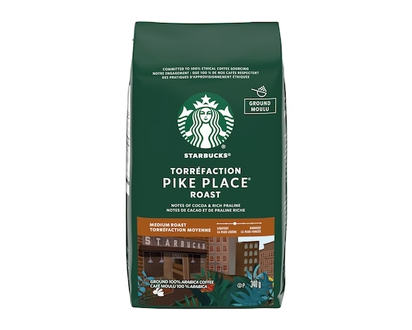 Starbucks Ground 100% Arabica Coffee Pike Place Medium Roast - 340 G