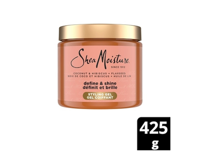 Shea Moisture Coconut & Hibiscus Define & Shine Styling Gel - 425.0 G