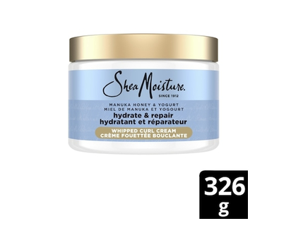 Shea Moisture Hair Styling Whipped Curl Cream Manuka Honey & Yogurt - 326.0 G