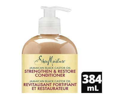 Shea Moisture Strengthen & Restore conditioner Jamaican Black Castor Oil with Shea Butter, - 384.0 ML