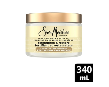 Shea Moisture Jamaican Black Castor Oil Leave-In Conditioner - 340.0 ML