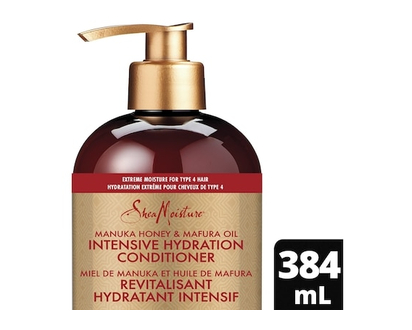 Shea Moisture Revitalisant Hydratant Intensif Miel de Manuka et Huile de Mafura avec extrait de figue et huile de baobab - 384.0 ML