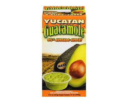 Guacamole Authentic Flavor 6 Cups - 340.0 G