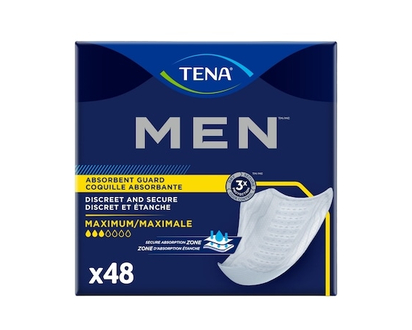 Tena MEN Coquilles absorbantes - Absorption moyenne - 48 CHA