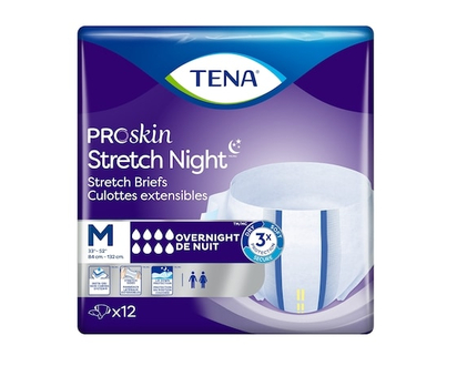 Tena Culottes de nuit ajustables extensibles PROskin, M, 12 unités - 12 CHA