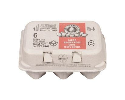 Nutri-Egg Large Brown Eggs - 6.0 EA