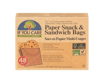 If You Care Sandwich Bags - 48.0 EA