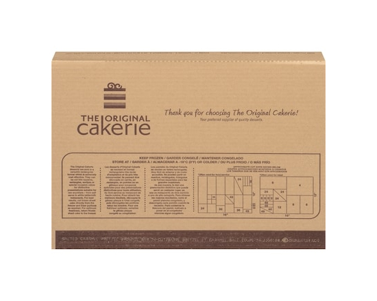 Salted Caramel Pretzel Brownie Bar - 3.9 KG