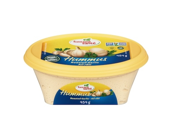 Fontaine Santé Hummus à l’ail rôti - 454.0 G