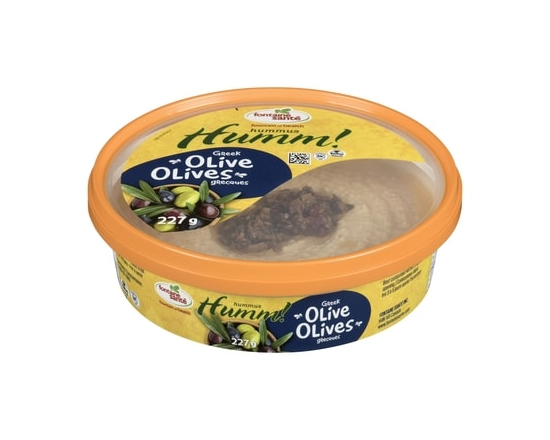 Fontaine Santé Hummus, olives grecques - 227.0 G
