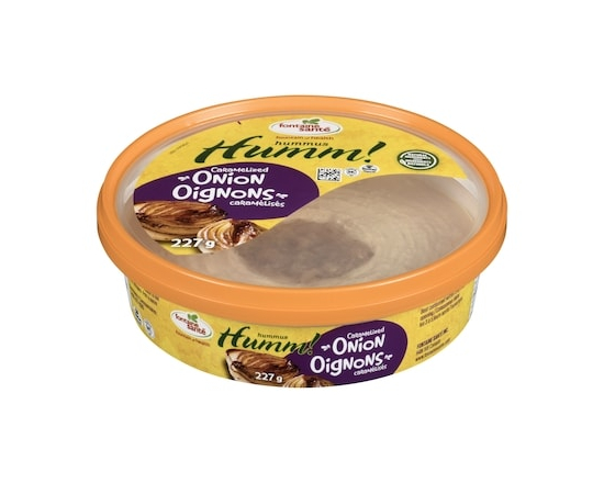 Fontaine Santé Hummus avec oignons caramélisés - 227.0 G