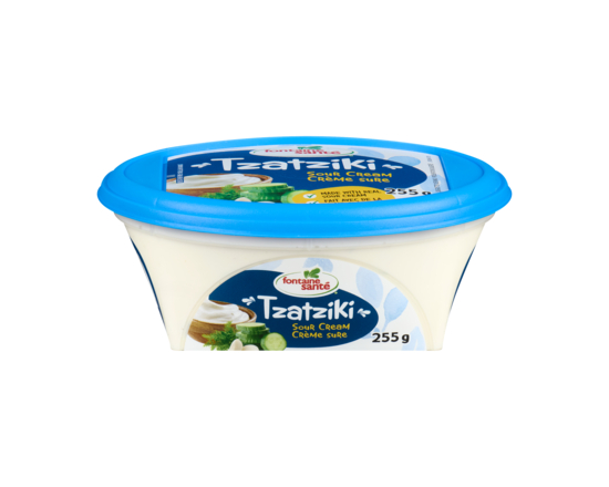 Fontaine Santé Trempette tzatziki à la crème sure - 255.0 G