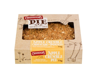 9 Inch Apple Crumble Pies - 1.0 KG