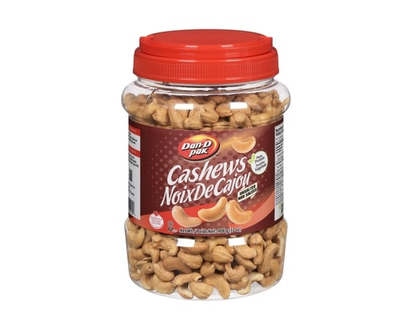 Dan D Pak Noix de cajou non salées - 908.0 G
