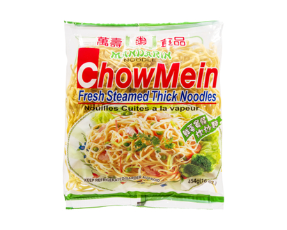 Steamed Noodles, Thick - 454.0 G