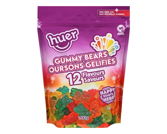 Gummy Bears 12 Flavours - 700.0 G