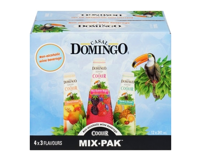 Casal Domingo Domingo Mixed Flavours Non-Alcoholic, Club Pack - 341.0 ML