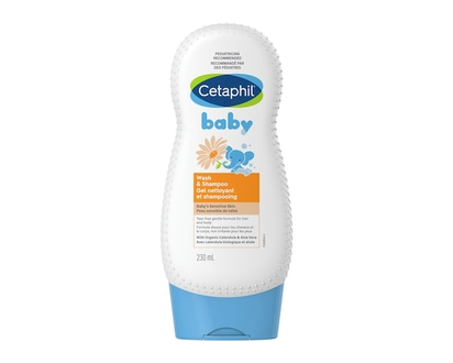 Cetaphil Baby Wash and Shampoo - 230.0 ML