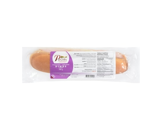 Pol-O-Bic Sous-Marin Dinde - 200.0 G