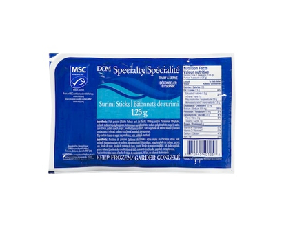 DOM Surimi Sticks - 125.0 G