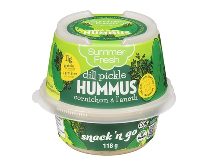 Snack'n Go Hummus Dill Pickle - 118.0 G