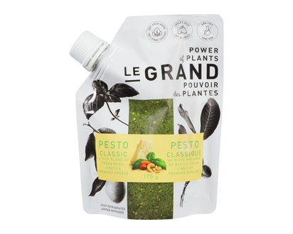 Le Grand Classique Un Riche Mélange De Basilic Frais 4 Noix Et Fromage Romano Pesto - 170.0 G