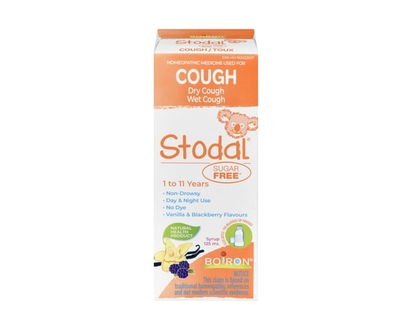 Boiron Stodal Sugar-Free Cough Syrup For Dry Or Wet Cough - 125.0 ML