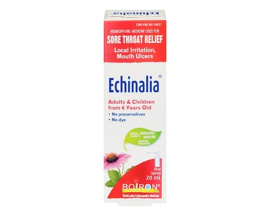 Echinalia médicament homéopathique pour les maux de gorge pulvérisateur buccal adultes et enfants dè - 20.0 ML