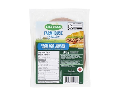 Lilydale Smoked Black Forest Ham - 500.0 G