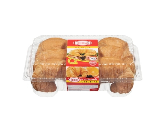 Dumas Croissants nature, 6 unités - 50.0 G