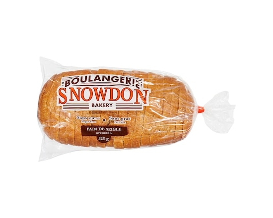 Snowdon Bakery Pain de seigle - 325.0 G
