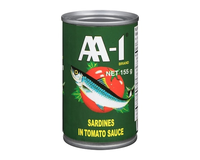 AA1 Sardines in Tomato Sauce - 155.0 G