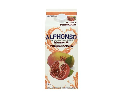 Alphonso Mango and Pomegranate Real Fruit Beverage - 1.75 L
