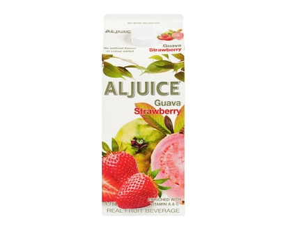 Alphonso Real Fruit Beverage Guava Strawberry - 1.75 L
