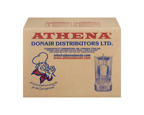 Halal Mini Donair Cone, case - 12.0 KG