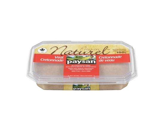Cretonnade de veau naturel - 150.0 G