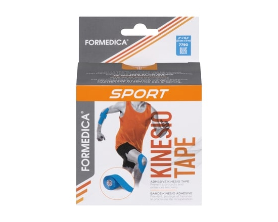 Formedica Sport bande kinésio adhésive 7790 bleu 5 cm x 5 m - 1.0 EA