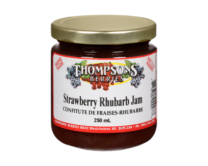 Strawberry Rhubarb Jam - 250.0 ML
