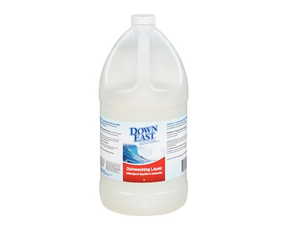 Down East Scent Free Dishwashing Liquid - 4.0 L