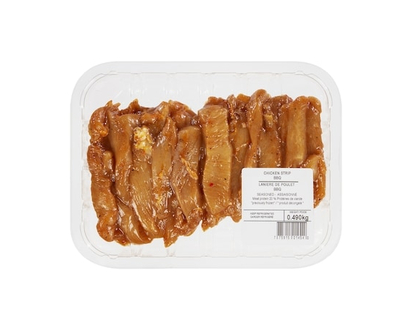 Lacroix Chicken Strip Bbq Seasoned - 350.0 G