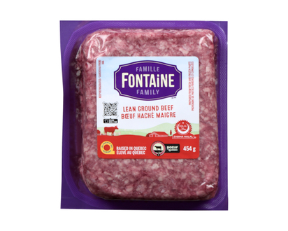 Famille Fontaine Bœuf haché maigre - 454.0 G