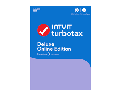 Intuit TurboImpôt De luxe en ligne 2025 - 8 déclarations - Français - Version en ligne - 1.0 EA